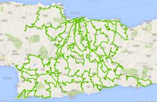 Land cover/use statistics (LUCAS) 2015 σε 163 σημεία του νομού Ηρακλείου